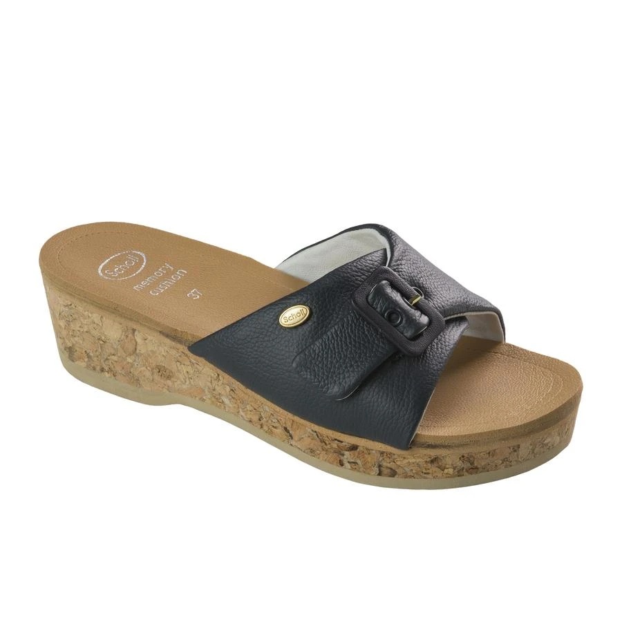 Scholl ženske papuče Wappy crne